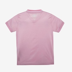 Camisa do Santos Umbro Outubro Rosa 2024 - Infantil - Foto 2