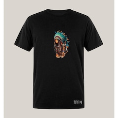 Camiseta Plus Size Masculina Prime Wss Brasil Tribal Essence - Foto 1
