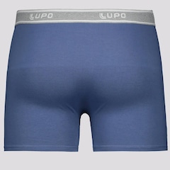 Cueca Boxer Lupo Algodão com Elastano - 3 Unidades - Foto 3