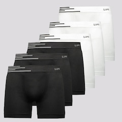 Cueca Boxer Lupo Microfibra sem Costura - 6 Unidades - Foto 1