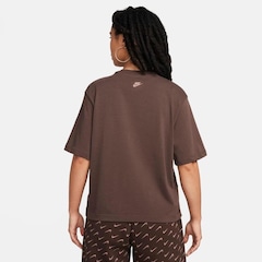 Camiseta Nike Sportswear Boxy Campus - Feminina - Foto 2