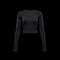 Camiseta Nike Sportswear Cropped Chill Knit - Feminina - Foto 6