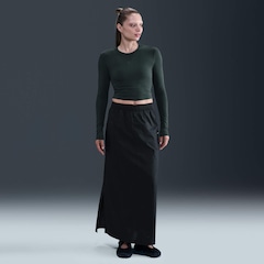 Camiseta Nike Sportswear Cropped Chill Knit - Feminina - Foto 4