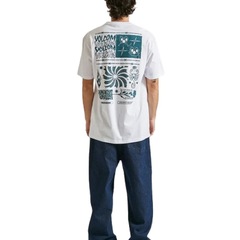 Camiseta Volcom Silk Mc System Error - Masculina - Foto 3