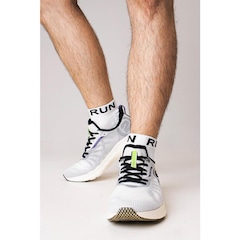 Meia Curta para Corrida Hupi Running Pro Run 36 a 42 Adulto - Foto 5