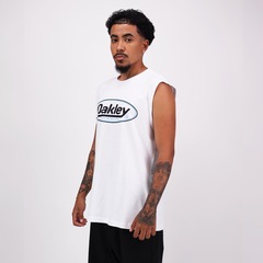 Camiseta Regata Oakley Garage Tank - Masculina - Foto 6