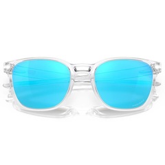 Óculos de Sol Oakley Ojector Polished Clear Prizm Sapphire - Foto 7