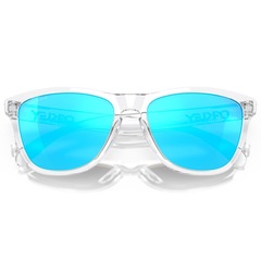 Óculos de Sol Oakley Frogskins Crystal Clear Prizm Sapphire - Foto 7