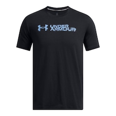 Camiseta Under Armour Sportstyle Wordmark Sleeve - Masculina - Foto 3