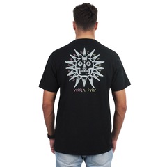 Camiseta Vissla Burnt Up Black - Masculino - Foto 2