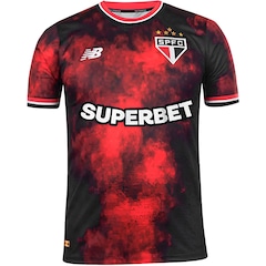 Camiseta New Balance São Paulo Torcedor Third 2024 - Masculina - Foto 1