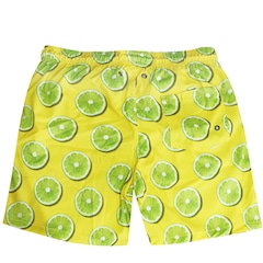 Short Água Mash Casual Tropical - Masculino - Foto 2