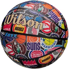 Bola de Basquete Wilson Nba All Team Retro Tamanho 7 - Foto 3