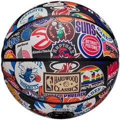 Bola de Basquete Wilson Nba All Team Retro Tamanho 7 - Foto 6