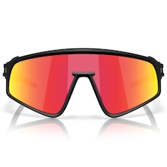 Óculos de Sol Unissex Oakley Latch Panel Matte Black Prizm Ruby - Foto 3
