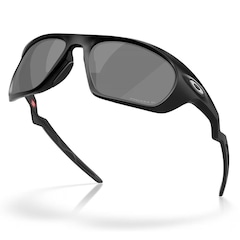 Óculos de Sol Unissex Oakley Lateralis Matte Black 0160 - Foto 5