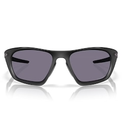 Óculos de Sol Unissex Oakley Lateralis Matte Black Ink Prizm Grey - Foto 3