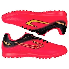 Chuteira Society Topper Futebol Forza Iii - Adulto - Foto 4