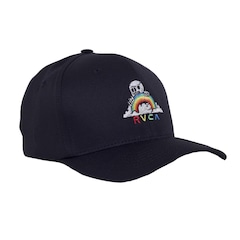 Boné Aba Curva Rvca Rainbow Skull Sm25 - Strapback - Adulto - Foto 1