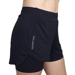 Short Salomon Xa Sonic 2 em 1 - Feminino - Foto 2