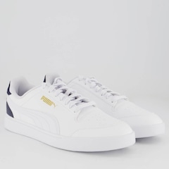 Tênis Puma Shuffle Branco e Dourado - Foto 2