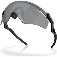 Óculos de Sol Unissex Oakley Qntm Kato Matte Black Prizm - Foto 5
