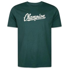 Camiseta Manga Curta Champion Signature Vintage Silk - Masculina - Foto 1