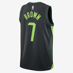 Camiseta Regata Nike Nba Boston Celtics City Edition 2024/25 - Masculina - Foto 2