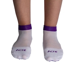 Meia Pilates Acte F3-Brx - Feminina - Foto 2