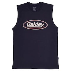 Camiseta Regata Oakley Garage - Masculina - Foto 1