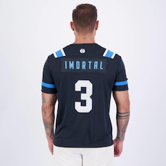 Camisa Grêmio Futebol Americano Preta - Foto 4