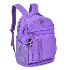 Mochila Rebecca Bonbon Metalasse de Costas 19" Feminino - Foto 3