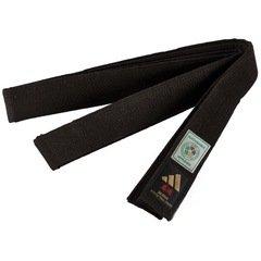 Faixa Preta Judo adidas Elite Logo com Selo Ijf Approved - Foto 2