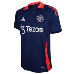 Camisa Manchester United Adidas Viagem - Masculina - Foto 3