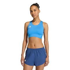 Top Cropped adidas Corrida Adizero Essentials Feminino - Foto 1
