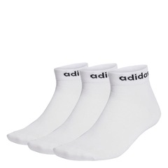 Kit Meias Finas Linear Ankle com 3 Pares - Adulto - Foto 1