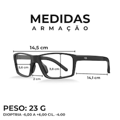 Óculos De Sol Esportivo Hb Presto 2.0 Graphene Black 3 Em 1 - Foto 3