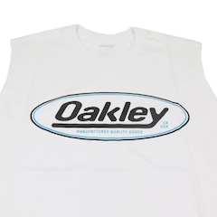 Camisa Regata Oakley Garage Tank - Masculina - Foto 3
