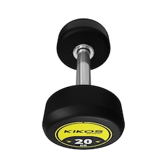 Dumbbell Rubber Kikos Pro 20Kg - Foto 2