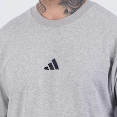 Blusão de Moletom Adidas 3S - Masculino - Foto 5