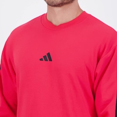 Blusão de Moletom Adidas 3S - Masculino - Foto 5