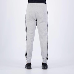Calça Adidas French Terry 3 Stripes - Masculina - Foto 4