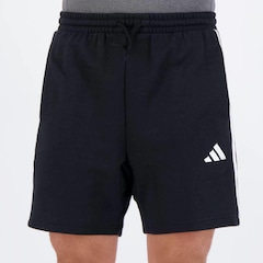 Bermuda Adidas 3S French Terry - Masculina - Foto 1