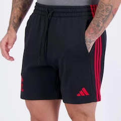 Bermuda Adidas Flamengo Dna 2025 - Masculina - Foto 3
