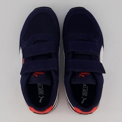 Tênis Puma St Runner V4 Mesh - Infantil - Foto 4