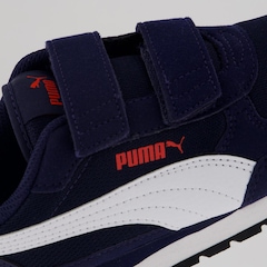 Tênis Puma St Runner V4 Mesh - Infantil - Foto 7