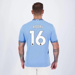 Camisa Manchester City Home 2025 Puma 16 Rodrigo Masculina - Foto 1