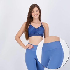 Conjunto Calça Legging e Top Area - Foto 1