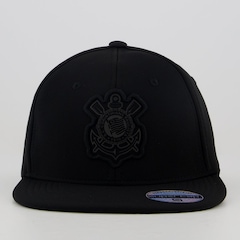 Boné Aba Reta Supercap Corinthians Americano - strapback - Adulto - Foto 2