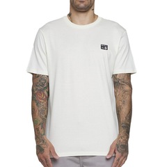 Camiseta Rvca Anp Label Sm25 Masculina Off White - Foto 1